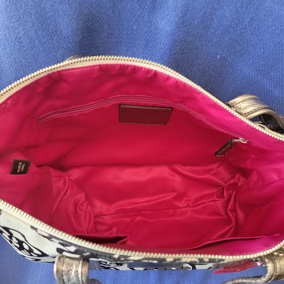 Coach Women's Graphic Tote Bag - Black and Cream - Picture 9 of 15